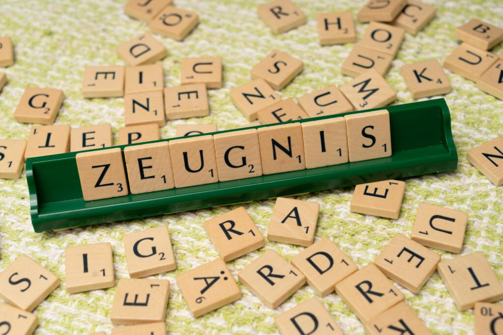Zeugnis 
